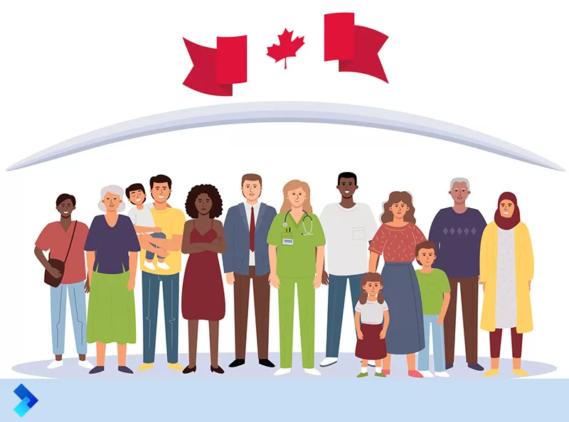 جمعیت کسانی که در کانادا اقامت موقت دارند